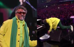 "¡A la miércoles!": Así reaccionó Fito Páez tras fuerte tropiezo durante su show en Viña 2023 "¡A la miércoles!": Así reaccionó Fito Páez tras fuerte tropiezo durante su show en Viña 2023