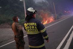 Aumentan a 26 los fallecidos por incendios en la zona centro sur Aumentan a 26 los fallecidos por incendios en la zona centro sur