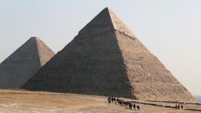 Las imágenes del pasadizo oculto hallado en la Gran Pirámide de Giza Las imágenes del pasadizo oculto hallado en la Gran Pirámide de Giza