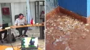 "No sacan na' con limpiar": La insólita respuesta de alcalde de Antofagasta por fecas en colegios "No sacan na' con limpiar": La insólita respuesta de alcalde de Antofagasta por fecas en colegios