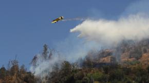 Actualizan Alerta Temprana Preventiva para la RM por amenaza de incendios forestales