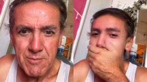 Era un filtro de TikTok: Hombre casi llora de emoción al ver su rostro de joven Era un filtro de TikTok: Hombre casi llora de emoción al ver su rostro de joven
