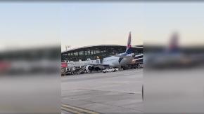 [VIDEO] El momento del enfrentamiento a disparos que dejó dos muertos en Aeropuerto de Santiago