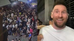 Noche de rockstar: La locura que desató Messi al salir a comer de noche a un restaurante en Argentina Noche de rockstar: La locura que desató Messi al salir a comer de noche a un restaurante en Argentina