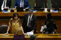 Ministra Uriarte tras rechazo a reforma tributaria: “Van a celebrar quienes evaden impuestos” Ministra Uriarte tras rechazo a reforma tributaria: “Van a celebrar quienes evaden impuestos”