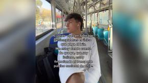 "¿Para los chilenos es gratuito?": Un joven italiano se mostró sorprendido por la evasión en micros "¿Para los chilenos es gratuito?": Un joven italiano se mostró sorprendido por la evasión en micros