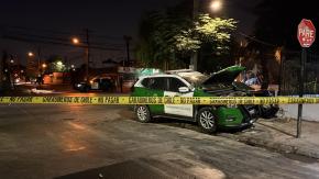 Persecución termina con carabineros lesionados, patrullas dañadas y ningún detenido Persecución termina con carabineros lesionados, patrullas dañadas y ningún detenido