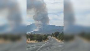 Declaran Alerta Roja para la comuna de Casablanca por incendio forestal