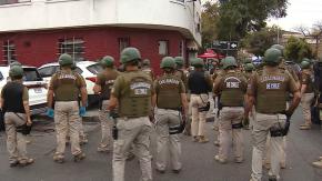 Nuevos allanamientos en Santiago por homicidio de carabinero Daniel Palma Nuevos allanamientos en Santiago por homicidio de carabinero Daniel Palma