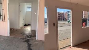 [VIDEO] Con daños en muros y techos: Así quedó la sede vecinal de los departamentos tomados en San Pedro de la Paz