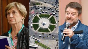 Matthei descarta eliminación de rotonda de Baquedano y critica a Orrego: "Tiene como una obsesión con esta plaza" Matthei descarta eliminación de rotonda de Baquedano y critica a Orrego: "Tiene como una obsesión con esta plaza"