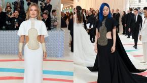 Vestidas iguales: Olivia Wilde y Margaret Zhang viven impasse en la MET Gala 2023 Vestidas iguales: Olivia Wilde y Margaret Zhang viven impasse en la MET Gala 2023