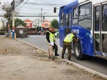 Madre e hijo mueren atropellados por bus del Transantiago en San Bernardo: se movilizaban en scooter Madre e hijo mueren atropellados por bus del Transantiago en San Bernardo: se movilizaban en scooter