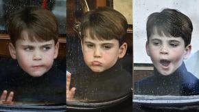 Haciendo muecas y apuntando: Príncipe Louis protagonizó el video más viral de la coronación del rey Carlos III Haciendo muecas y apuntando: Príncipe Louis protagonizó el video más viral de la coronación del rey Carlos III