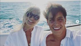 La linda fotografía con que Máximo Menem celebró el cumpleaños de Cecilia Bolocco