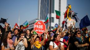 Respaldo a las movilizaciones sociales cae de un 76% en 2020 a un 47% en 2023 Respaldo a las movilizaciones sociales cae de un 76% en 2020 a un 47% en 2023