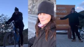 "En la mitad estaba arrepentida": Tonka Tomicic mostró que llegó en bicicleta hasta el final de la carretera austral "En la mitad estaba arrepentida": Tonka Tomicic mostró que llegó en bicicleta hasta el final de la carretera austral
