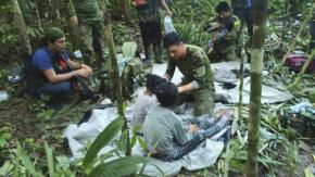 Colombia: Gobierno confirma que niños rescatados se encuentran estables Colombia: Gobierno confirma que niños rescatados se encuentran estables