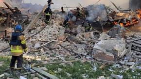 Masivo bombardeo ruso en Kryvyi Rhi deja varios muertos