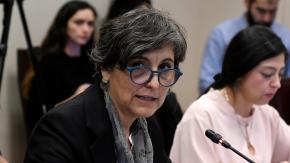 Ministra Aguilera tras muerte de bebé por neumonía: “Aunque hubiese habido traslado, era difícil que hubiera sobrevivido” Ministra Aguilera tras muerte de bebé por neumonía: “Aunque hubiese habido traslado, era difícil que hubiera sobrevivido”