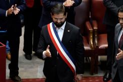 Presidente Boric pide celeridad al Congreso por reforma de pensiones: "Nuestros compatriotas no tolerarán un nuevo fracaso" Presidente Boric pide celeridad al Congreso por reforma de pensiones: "Nuestros compatriotas no tolerarán un nuevo fracaso"