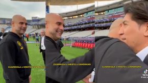 "Todos se van a Miami": El inesperado diálogo entre Guardiola y Zamorano en la previa de la final de la Champions "Todos se van a Miami": El inesperado diálogo entre Guardiola y Zamorano en la previa de la final de la Champions