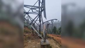 Fiscalía confirmó explosión de artefacto en torre de alta tensión en Valparaíso Fiscalía confirmó explosión de artefacto en torre de alta tensión en Valparaíso