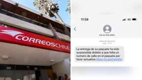 "No podemos entregar su paquete": Alerta por falso mensaje de texto que se hace pasar por Correos de Chile "No podemos entregar su paquete": Alerta por falso mensaje de texto que se hace pasar por Correos de Chile