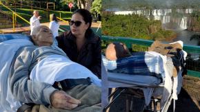 Médicos cumplen "último deseo" de paciente con cáncer y lo llevan a conocer las Cataratas del Iguazú Médicos cumplen "último deseo" de paciente con cáncer y lo llevan a conocer las Cataratas del Iguazú
