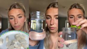 Famosa tiktoker compartió receta para hacer "agua vegana" y fue cruelmente criticada: "¿El agua tiene carne?" Famosa tiktoker compartió receta para hacer "agua vegana" y fue cruelmente criticada: "¿El agua tiene carne?"