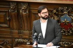 Presidente Boric al Consejo Constitucional: “La ciudadanía espera un proceso de colaboración donde las partes sean capaces de ceder” Presidente Boric al Consejo Constitucional: “La ciudadanía espera un proceso de colaboración donde las partes sean capaces de ceder”