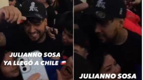 El multitudinario regreso a Chile del artista urbano Julianno Sosa: Fue deportado de EE.UU El multitudinario regreso a Chile del artista urbano Julianno Sosa: Fue deportado de EE.UU