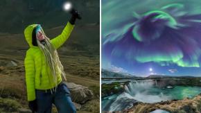 Inédito: Astrofotógrafa chilena la rompe con nuevo reconocimiento de la NASA por foto de auroras boreales Inédito: Astrofotógrafa chilena la rompe con nuevo reconocimiento de la NASA por foto de auroras boreales