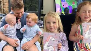 Padre dejó emotivas cartas a sus hijas antes de morir: Las reciben cada cumpleaños hasta los 30 años