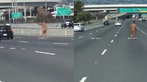 Mujer armada se desnuda en plena autopista y dispara contra los automovilistas en Estados Unidos Mujer armada se desnuda en plena autopista y dispara contra los automovilistas en Estados Unidos