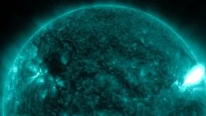 Una erupción solar provoca un apagón de radio parcial Una erupción solar provoca un apagón de radio parcial