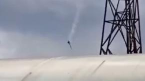 VIDEO | El impactante momento en que avión en que iba jefe de Grupo Wagner se desplomó en Rusia