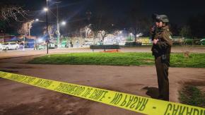 Hombre es asesinado a balazos en parque en Recoleta Hombre es asesinado a balazos en parque en Recoleta