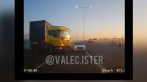 "Por milagro el camión no me agarró": Conductora que grabó cinematográfica salvada en la Ruta 78 relata el incidente "Por milagro el camión no me agarró": Conductora que grabó cinematográfica salvada en la Ruta 78 relata el incidente