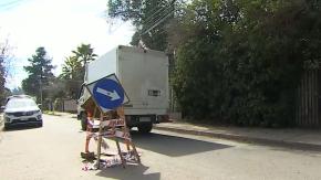 VIDEO | 40 en un mes: Masivo robo de tapas de alcantarilla en Puente Alto