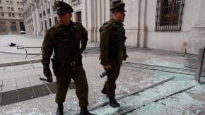 Monsalve confirma daños en La Moneda y Centro Cultural tras disturbios: "Son hechos de violencia que vulneran la memoria" Monsalve confirma daños en La Moneda y Centro Cultural tras disturbios: "Son hechos de violencia que vulneran la memoria"