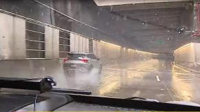MOP cierra tramo de Autopista Vespucio Oriente por filtraciones de agua