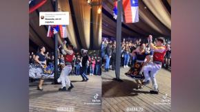 "Conocí la envidia": Ak4:20 se lució bailando cueca en una fonda "Conocí la envidia": Ak4:20 se lució bailando cueca en una fonda