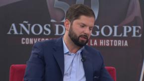 Presidente Boric a 50 años del golpe de Estado: “En un sector de la derecha hay un retroceso democrático peligroso” Presidente Boric a 50 años del golpe de Estado: “En un sector de la derecha hay un retroceso democrático peligroso”