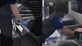 Video capta momento en que oficiales de seguridad roban a pasajeros en Aeropuerto en Miami Video capta momento en que oficiales de seguridad roban a pasajeros en Aeropuerto en Miami