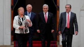 "Por la democracia, siempre": Boric y todos los expresidentes firman compromiso por los 50 años del golpe de Estado "Por la democracia, siempre": Boric y todos los expresidentes firman compromiso por los 50 años del golpe de Estado