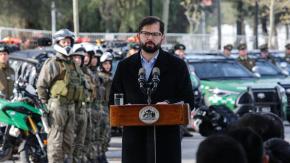 Presidente Boric responde dichos de su par nicaragüense Daniel Ortega sobre Carabineros y lo califica de "dictador" Presidente Boric responde dichos de su par nicaragüense Daniel Ortega sobre Carabineros y lo califica de "dictador"