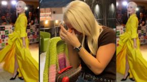 El gesto que hizo llorar a Vesta Lugg en un aeropuerto El gesto que hizo llorar a Vesta Lugg en un aeropuerto