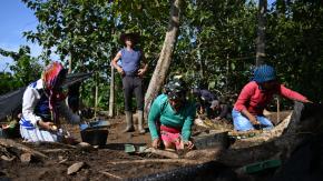 Indígenas excavan la primera ciudad española de América, origen de la conquista