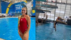 La crítica que hizo atleta canadiense a la piscina de Santiago 2023 La crítica que hizo atleta canadiense a la piscina de Santiago 2023